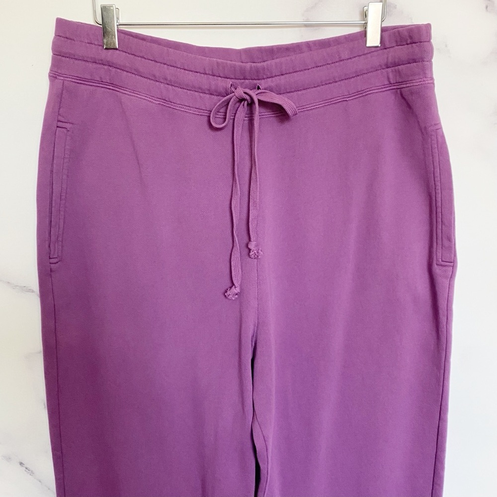 SOLD Fabletics Daria Terry Purple Jogger II Pants - Picture 4 of 11